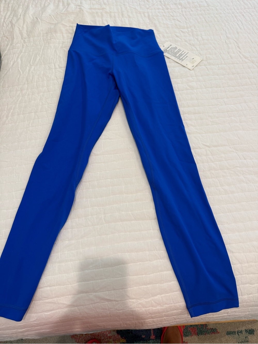 Lululemon NWT blue leggings size 4 - Picture 4 of 6